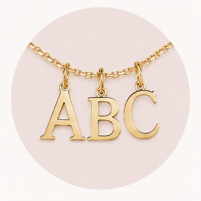 Necklace – 3 Initials