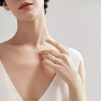 Signature Moissanite Ring