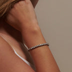 Bracciale tennis moissanite
