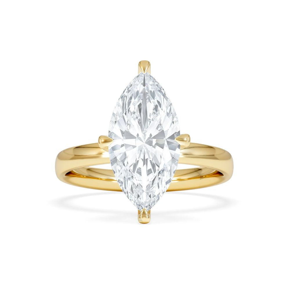 Marquise Moissanite Ring