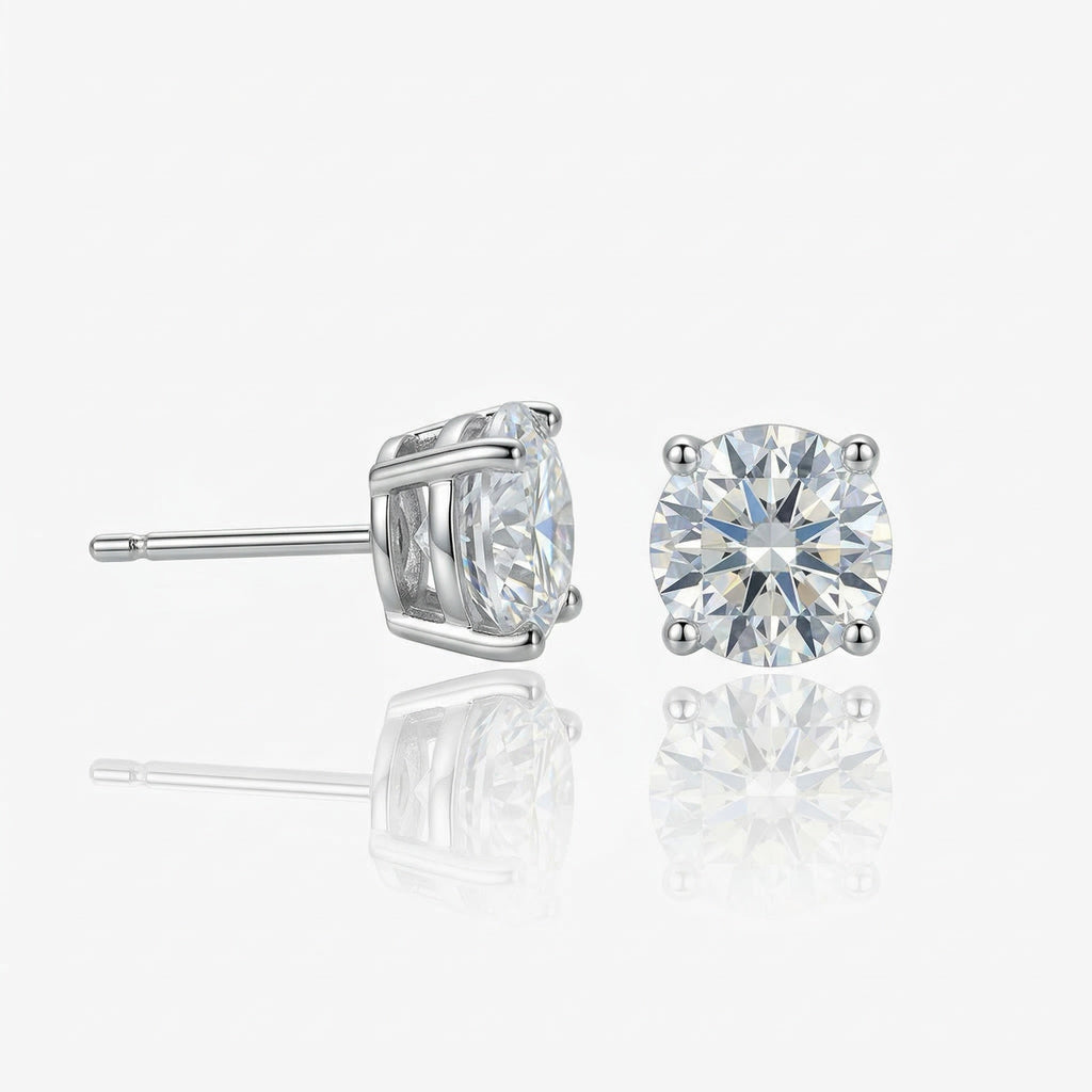 Signature Moissanite Earrings