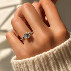 Solitaire Moissanite Ring