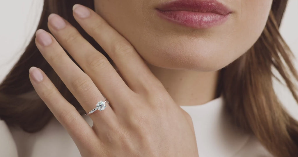 Signature Moissanite Ring