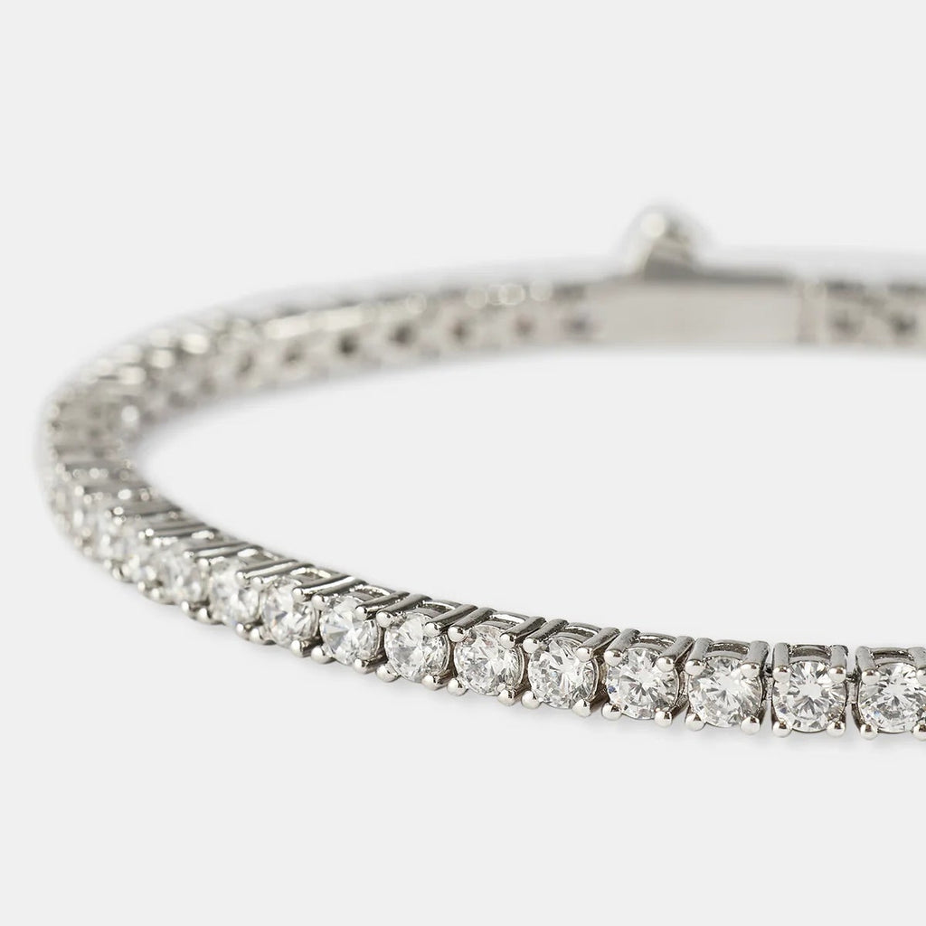 Bracciale tennis moissanite